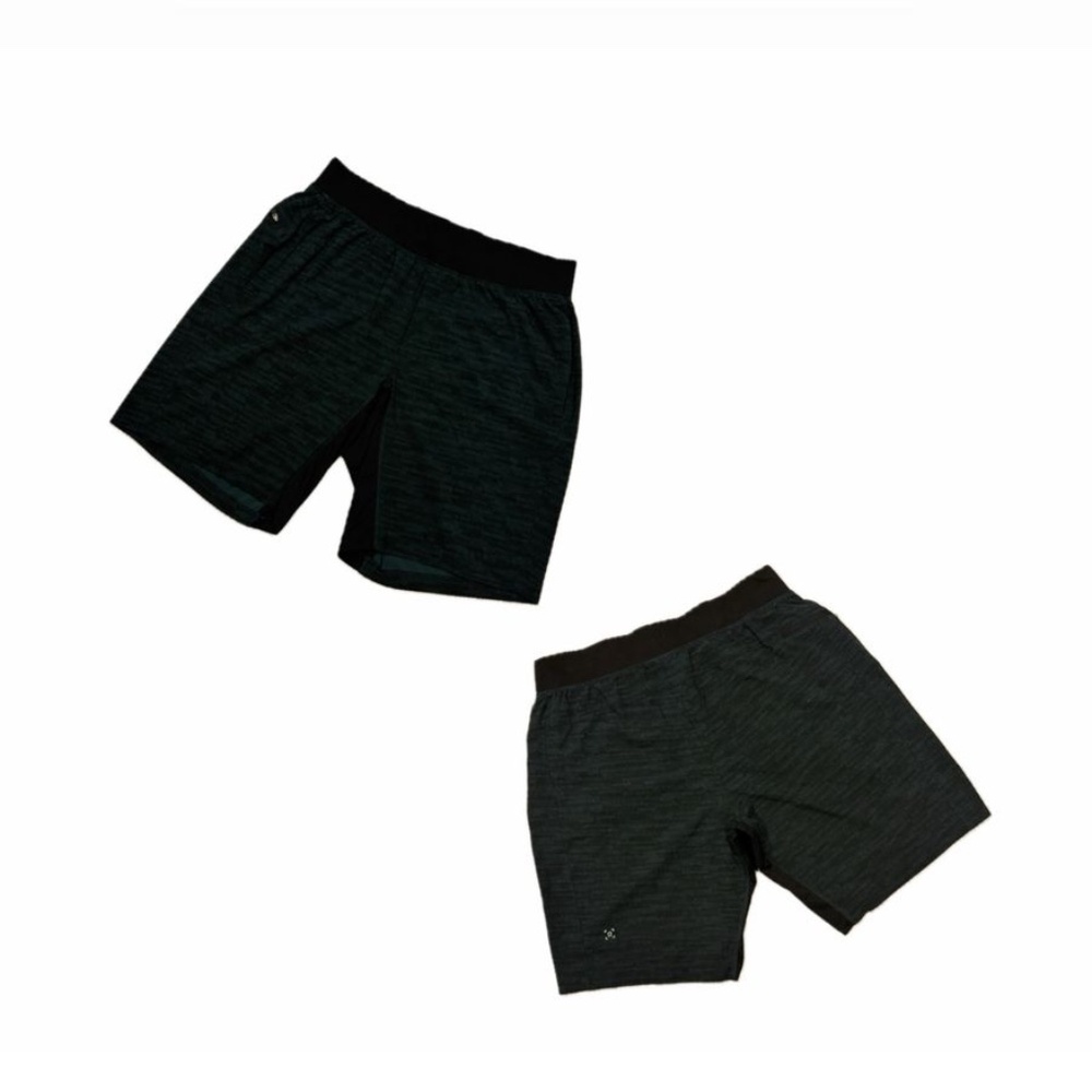 Lululemon Athletica Surge Short Liner | Dark Forest Textured Pattern Men’s Large